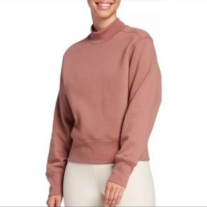 NWT DSG Women's Mock Neck Fleece Pullover Size 2XL